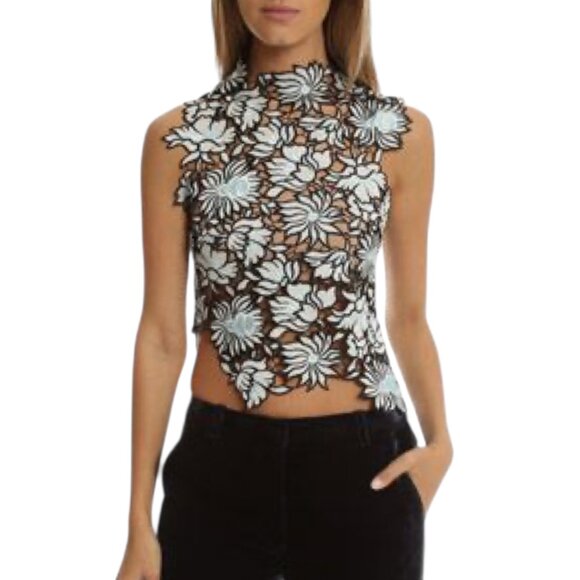 Self Portrait Lily Lace Top Size XS - Picture 5 of 12